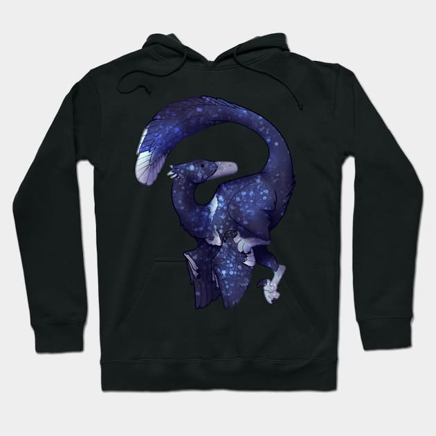 Cozy Deinonychus Hoodie by Phoenix Baldwin